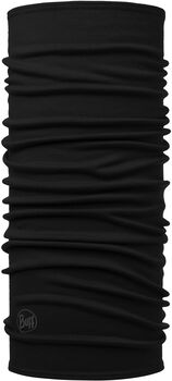 Merino Midweight Solid Black Multifunktionstuch