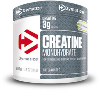 Creatine Monohydrate Unflavoured Power 500g Dose