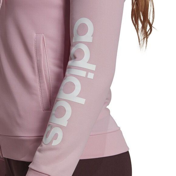 Essentials Logo French Terry Trainingsanzug · Pink · Damen » adidas® |  INTERSPORT