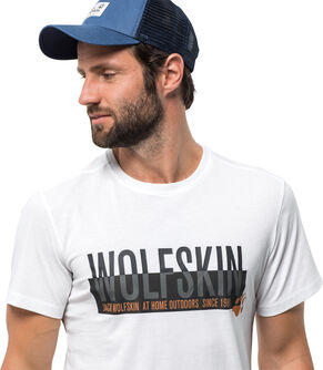 Jack Herren INTERSPORT » · · T-Shirt | Slogan Wolfskin® weiß