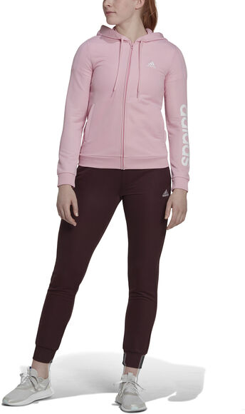 Essentials Logo French Terry Trainingsanzug · Pink · Damen » adidas® |  INTERSPORT | Trainingsanzüge