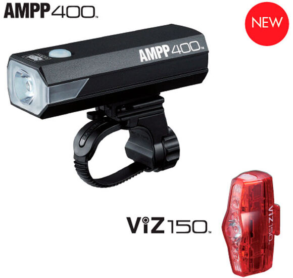 AMPP 400 + ViZ 150 Fahrradlicht-Set