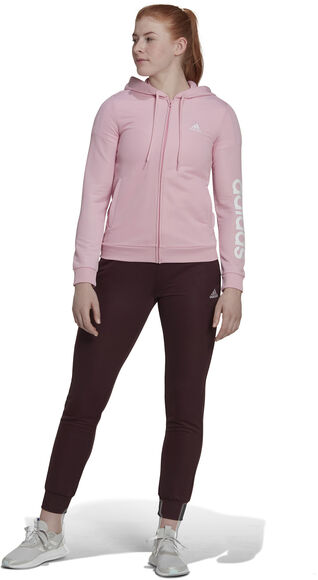 Essentials Logo French Terry · adidas® · » Pink | Damen INTERSPORT Trainingsanzug