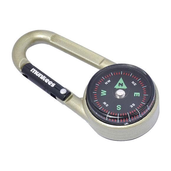 Kompass & Thermometer Karabiner