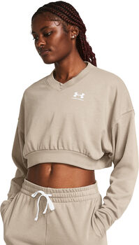 Rival Terry Cropped Sweater